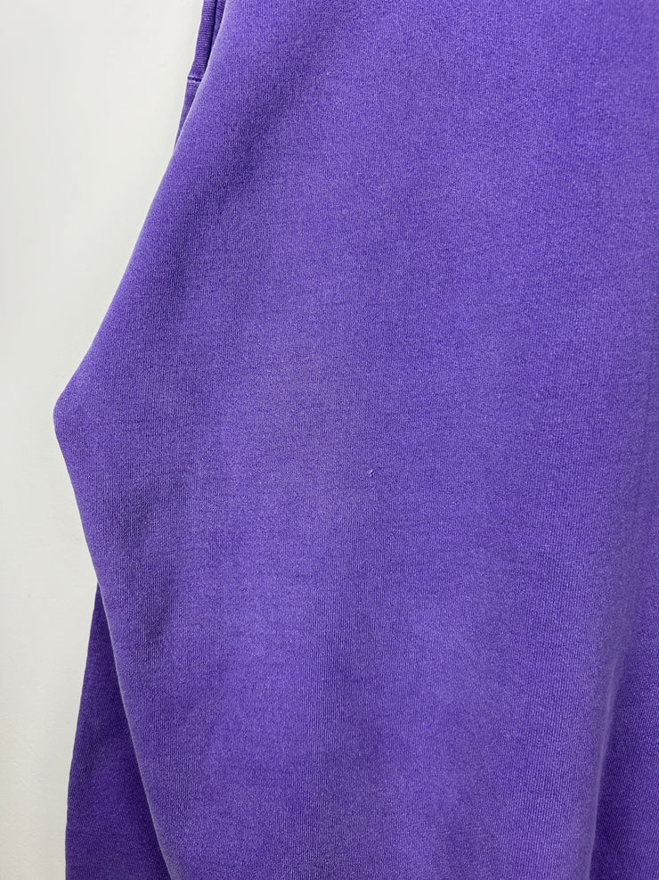 Vintage 90s Calvin Klein Embroidered Faded Purple Crewneck