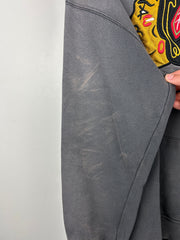 Vintage 90s NHL Nutmeg Chicago Blackhawks Black Hoodie