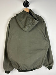 Vintage Carhartt Moss Green Active Hooded J269MOS Jacket