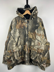 Vintage Outfitters Ridge Real Tree Camo Hooded Jacket