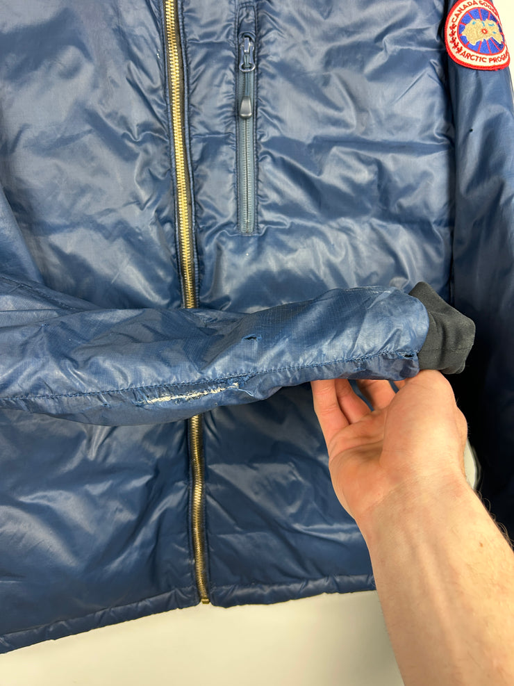 Canada Goose Lodge Down Navy Puffer Jacket