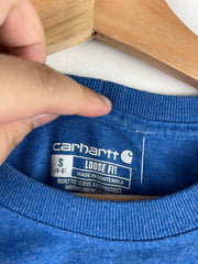 Vintage Carhartt Blue Pocket Tee