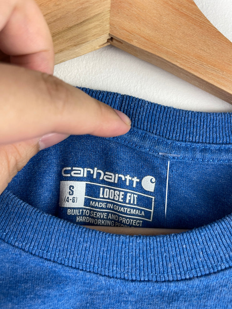 Vintage Carhartt Blue Pocket Tee