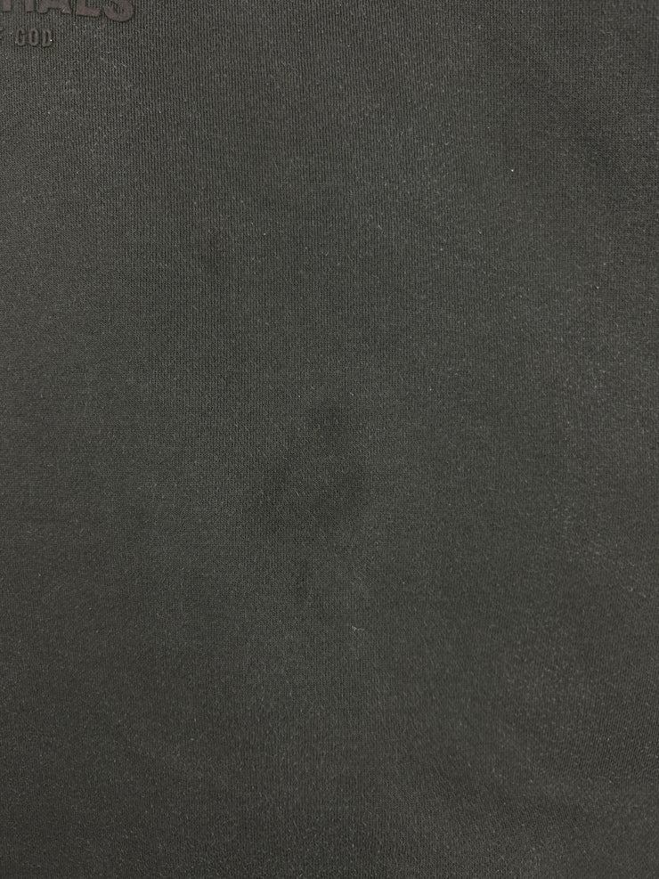 Fear Of God Essentials Off Black Relaxed Crewneck