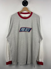 Palace FW19 Emo Bredda Grey Marl Long Sleeve