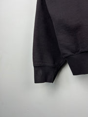 Vintage 90s Carhartt Embroidered Faded Black Crewneck