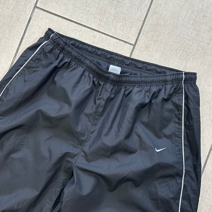 Vintage Nike Swoosh Black Splash Pants