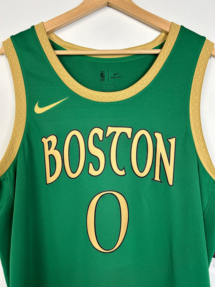 Nike Boston Celtics Jayson Tatum Green Jersey