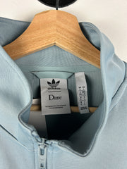 Dime X Adidas Light Blue Zip Up Track Sweater