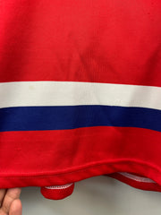 Vintage 90s NHL CCM Montreal Canadiens Red Hockey Jersey
