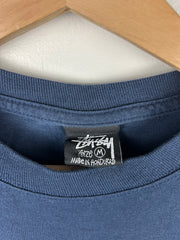 Stussy Script Navy Tee