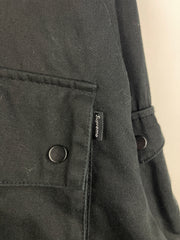Supreme SS17 BDU Black Long Sleeve Zip Up Shirt