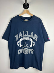 Vintage 90s NFL Champion Dallas Cowboys Navy Tee