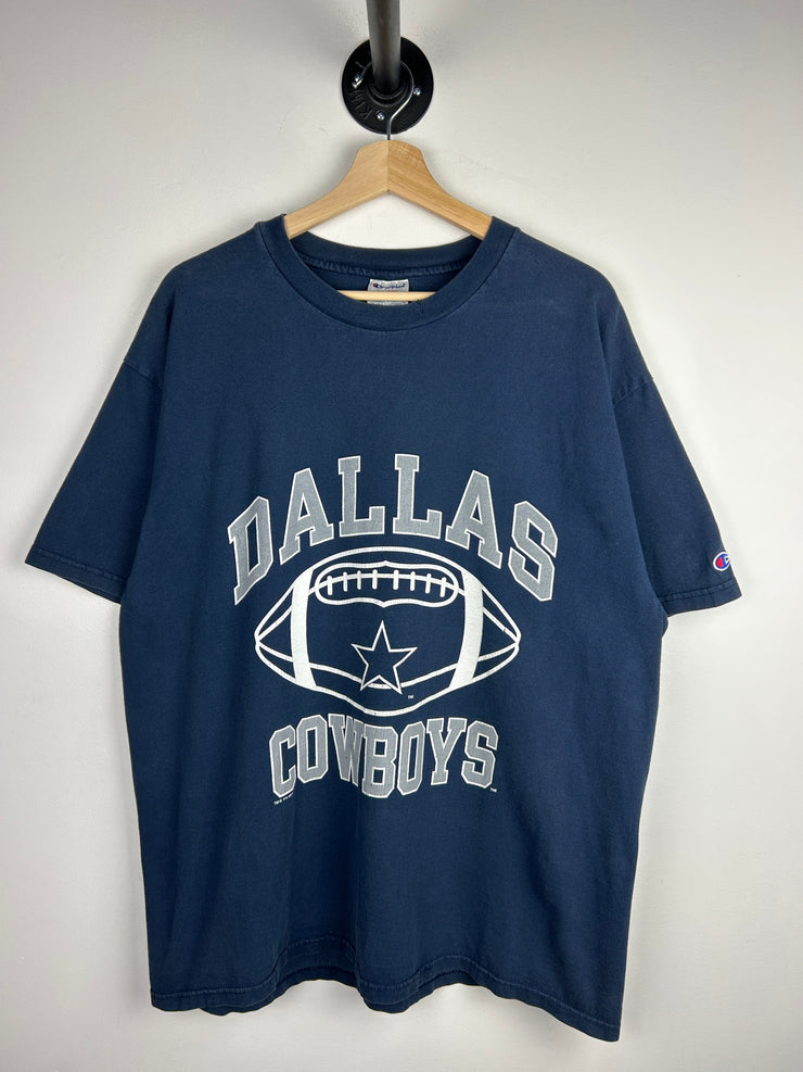 Vintage 90s NFL Champion Dallas Cowboys Navy Tee