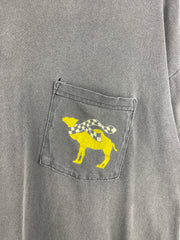 Vintage 90s Nascar Camel Smokes Jimmy Spencer Faded Black Tee