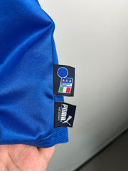 Vintage 2004-2006 Puma Italy Home Blue Soccer Jersey