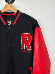 NBA Toronto Raptors Black Wool Varsity Jacket