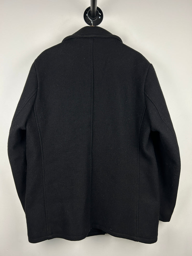 Supreme X Schott FW15 Black Peacoat