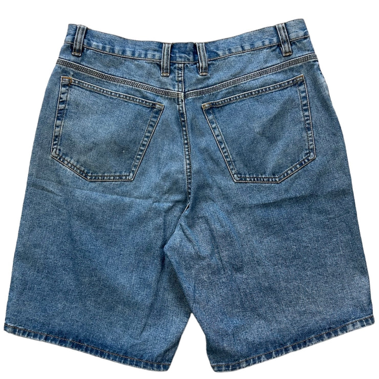 Vintage Y2K Big Mac Blue Denim Shorts