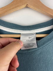 Vintage Nike Mini Swoosh Steel Blue Tee