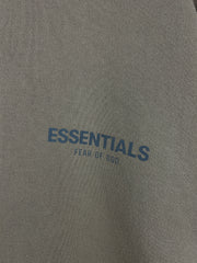 Fear Of God Essentials Brown Mock Neck Crewneck
