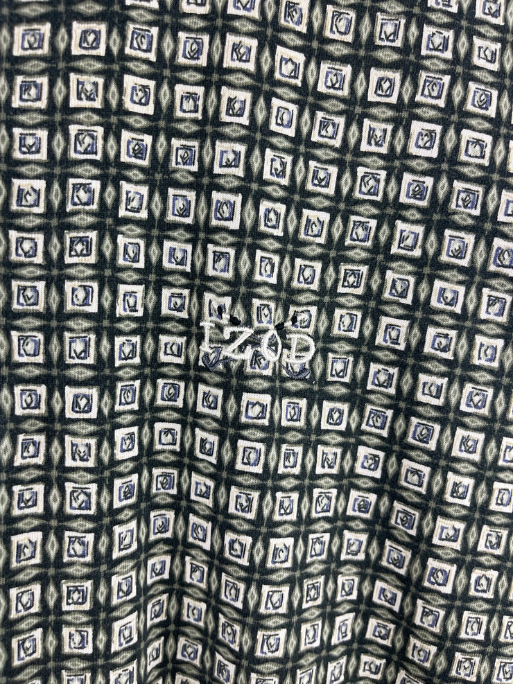 Vintage 90s Izod Golf Abstract Polo Shirt