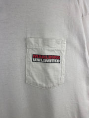 Vintage 90s Marlboro Unlimited Train White Tee