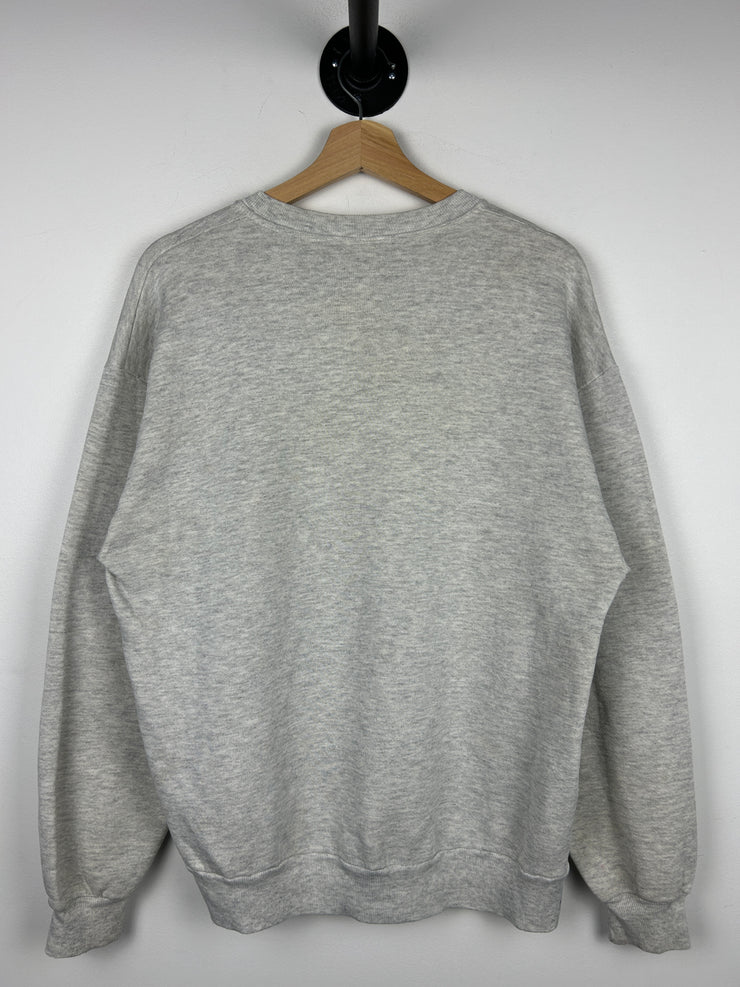 Vintage 80s Mickey Mouse Grey Crewneck