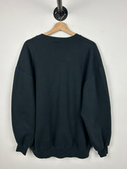 Vintage 90s Russell Athletic Blank Black Crewneck