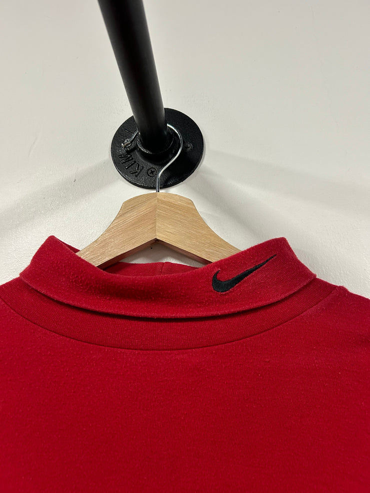 Vintage Nike Golf Red Turtle Neck Long Sleeve