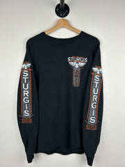 Vintage Sturgis Black Hills Rally Black Long Sleeve