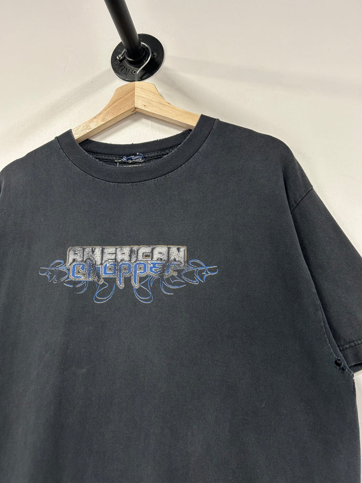 Vintage American Chopper Faded Black Tee