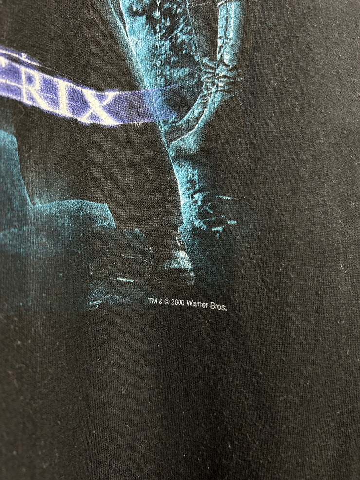 Vintage 2000 The Matrix Movie Promo Black Tee