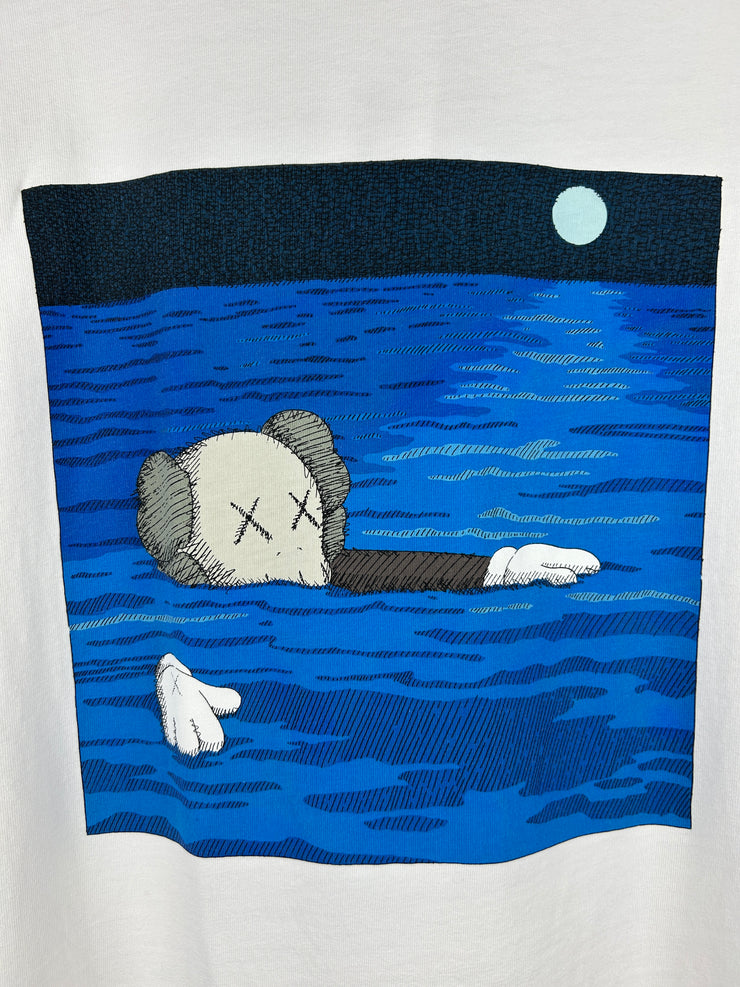 Kaws Swimming White Tee