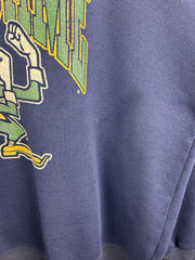 Vintage 90s Notre Dame Fighting Irish Navy Crewneck