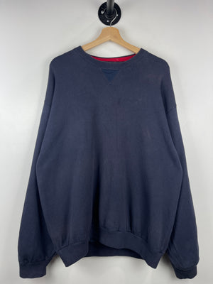 Vintage 90s Tommy Hilfiger Golf Navy Pullover Windbreaker