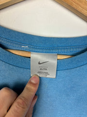 Vintage Y2K Nike Swoosh Baby Blue Tee