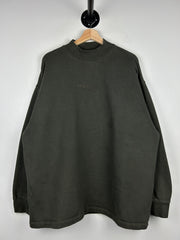 Fear Of God Essentials Off Black Relaxed Crewneck
