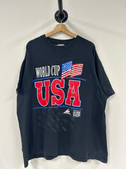 Vintage 1994 USA World Cup Black Apex Tee
