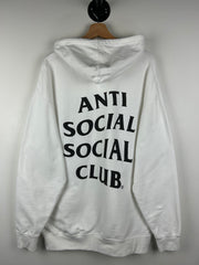Anti Social Social Club SS21 Hello Goodbye White Hoodie