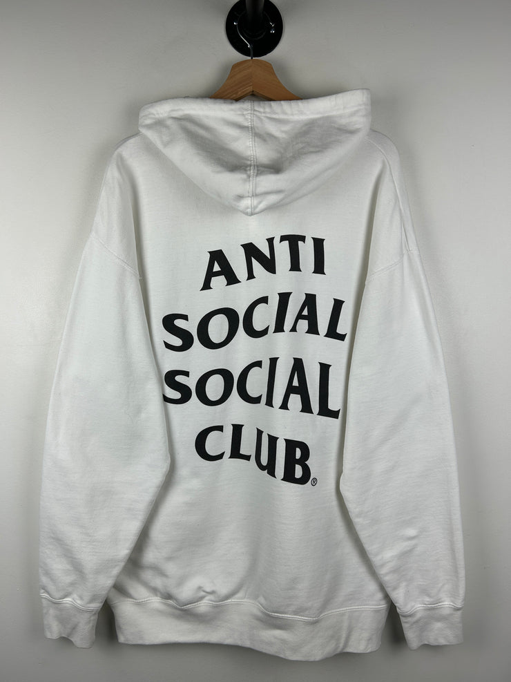 Anti Social Social Club SS21 Hello Goodbye White Hoodie