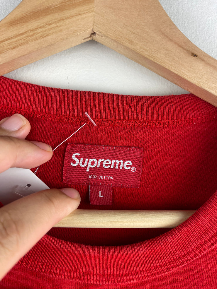 Supreme FW20 Shoulder Arc Red Tee