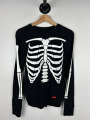 Supreme Bones Thermal Black Long Sleeve