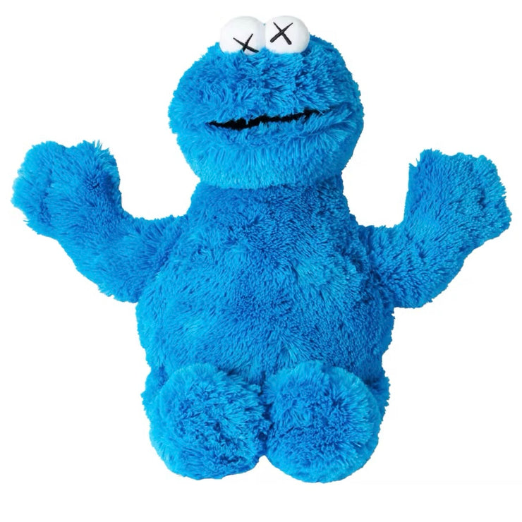 Kaws Sesame Street Uniqlo Cookie Monster Plush Toy