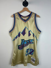 Vintage Y2K Mitchell & Ness Karl Malone Utah Jazz Jersey