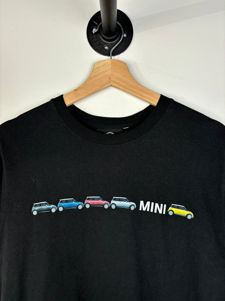 Vintage Mini Cooper Black Tee