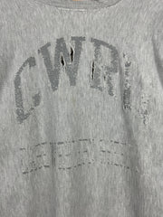 Vintage 80s Champion Reverse Weave Case Western Reserve University Grey Crewneck