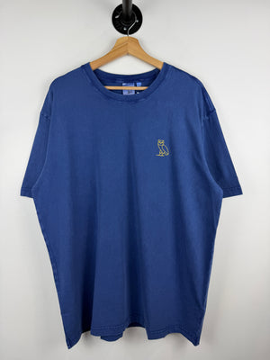 OVO Owl Garment Dyed Blue Tee