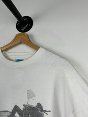 Vintage 90s Maxell Take Your Music To The Max Promo White Tee