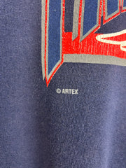 Vintage 1992 New England Patriots Navy Hoodie